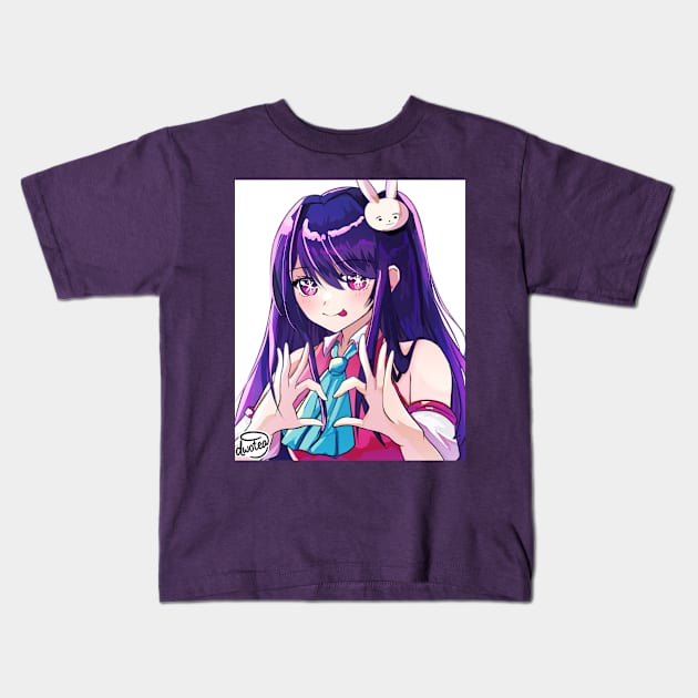 Hoshino ai Kids T-Shirt by  dwotea